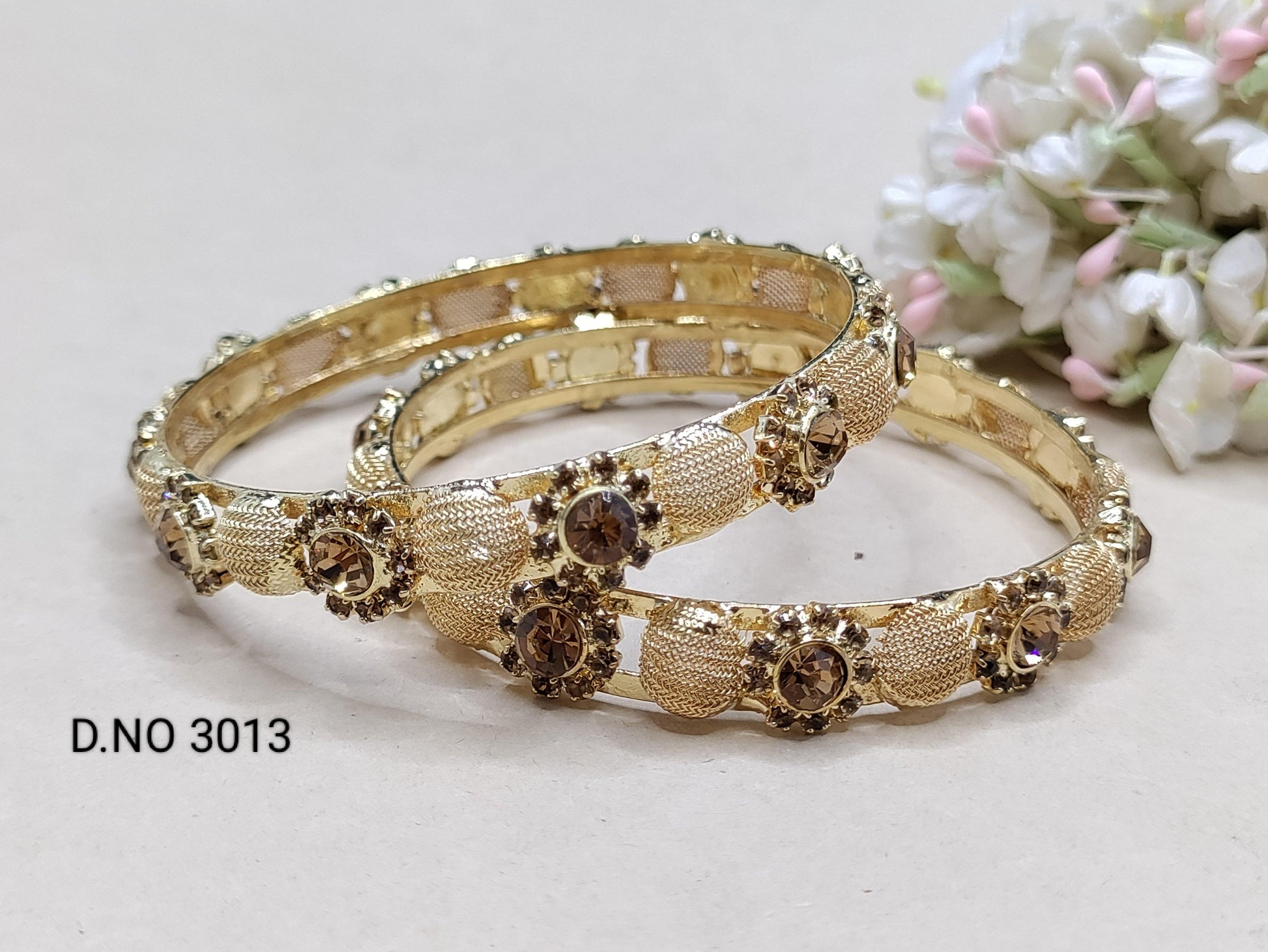 Bangles Gold Sku 3013 -C4 - rchiecreation