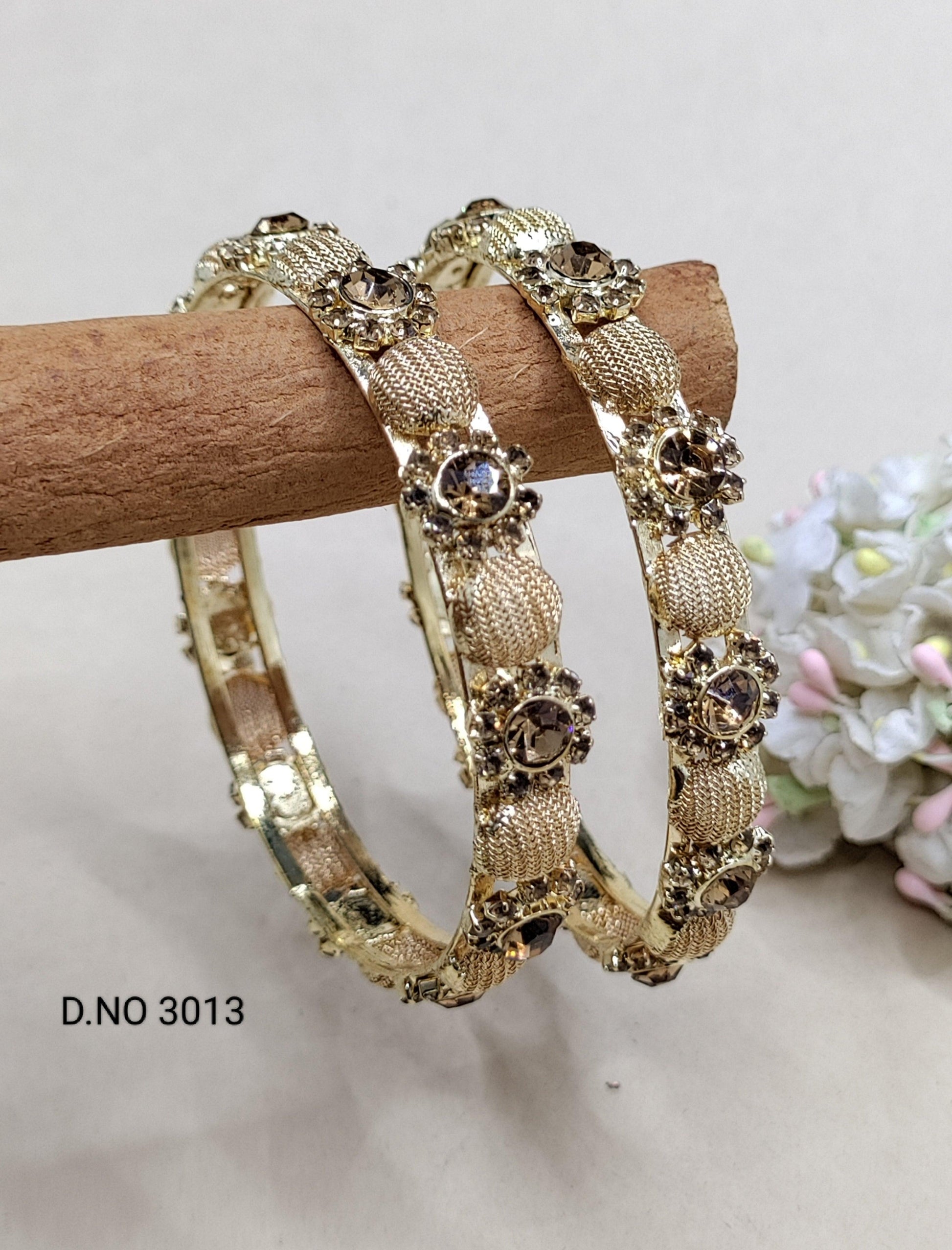 Bangles Gold Sku 3013 -C4 - rchiecreation