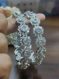 Cz ad Bangles Rodium-5008 C4 - rchiecreation