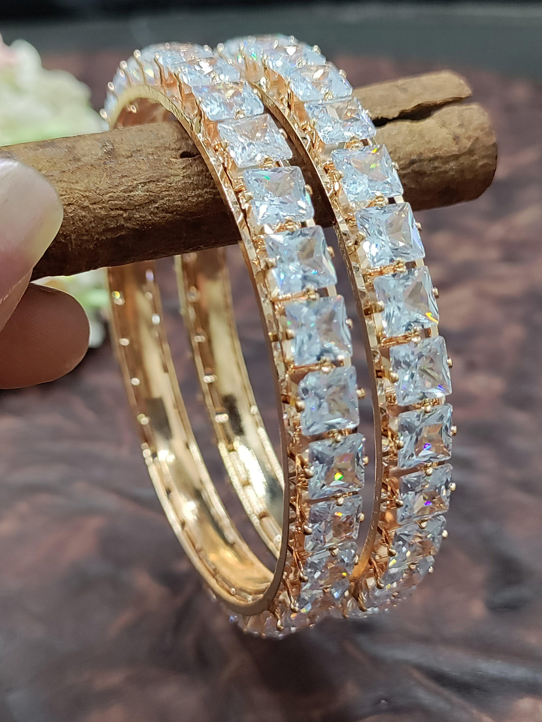 Cz ad Bangles Rosegold-3055 C4 - rchiecreation