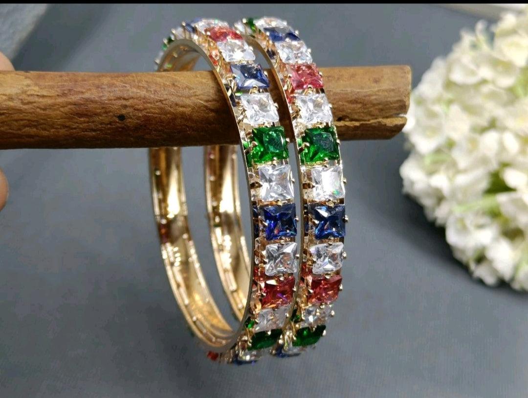 Cz ad Bangles Rosegold-3055 C4 - rchiecreation