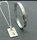 Cz Ad Bracelet Sku-8863 C4 - rchiecreation