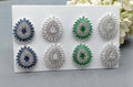 Diamond Tops Stud Earring Sku- 859 C1 - rchiecreation