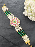 Pacchi Kundan Bracelet Sku 2102 - rchiecreation