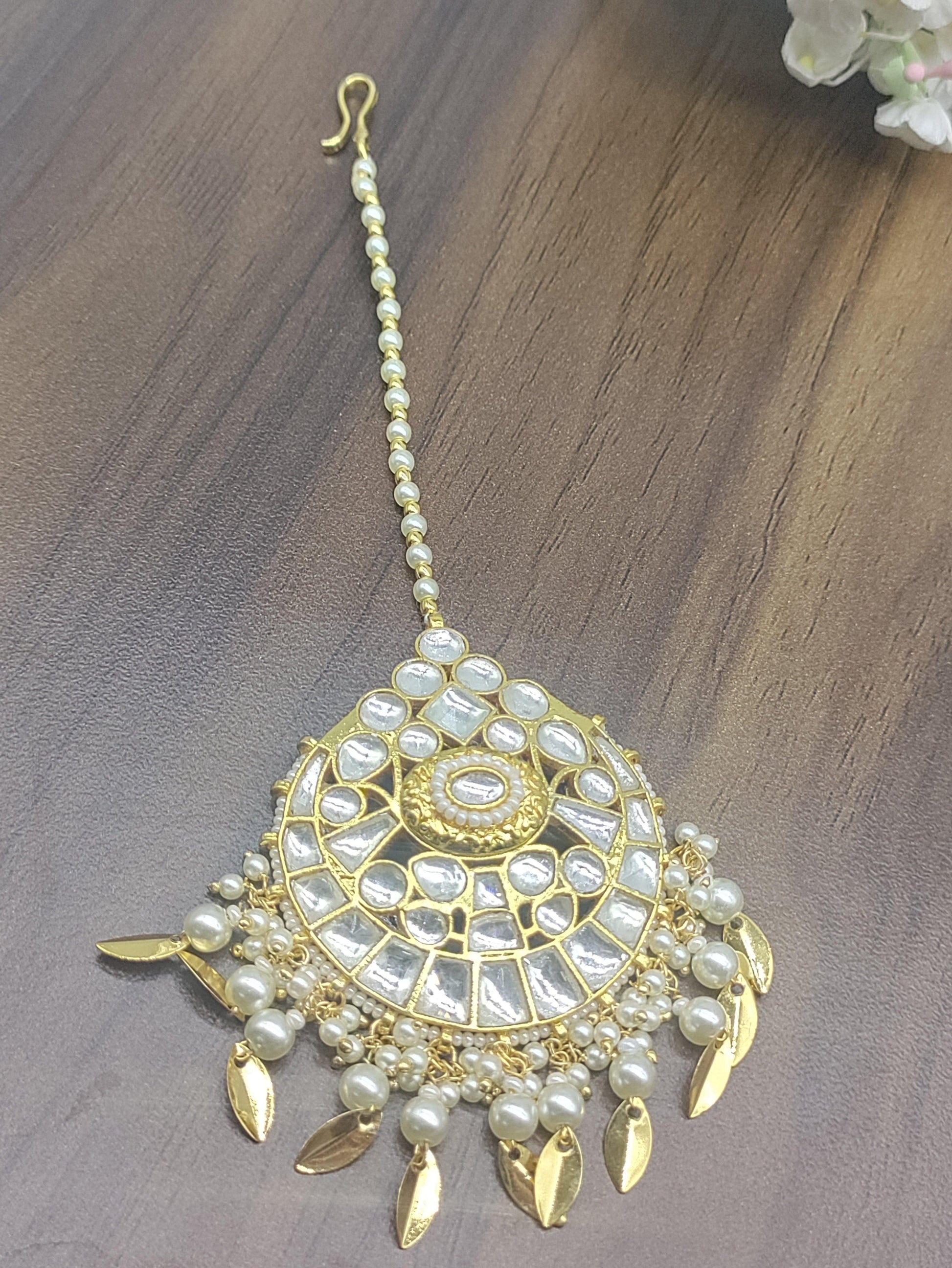 Pachi kundan tika-2124 - rchiecreation