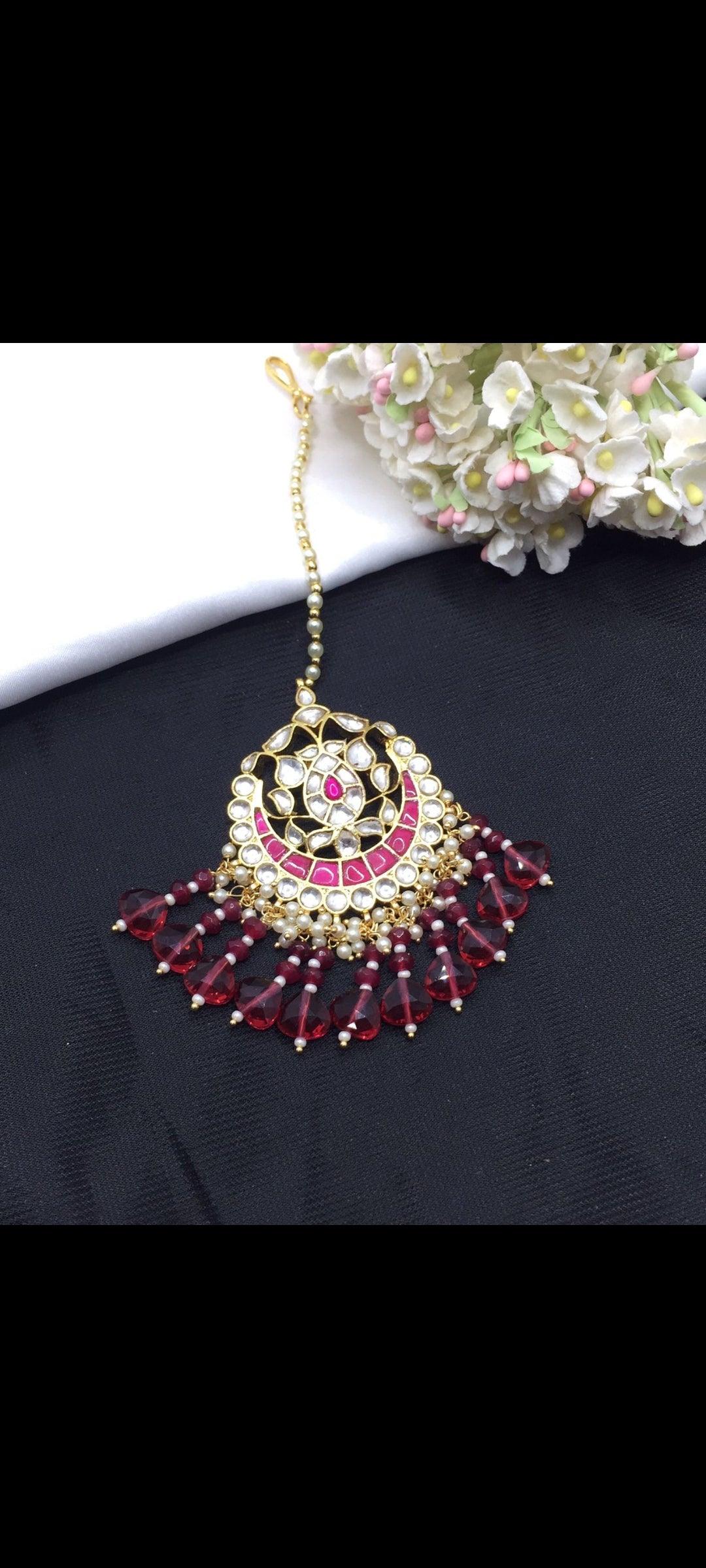 Pachi kundan tika Sku-2104 - rchiecreation