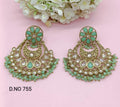 Polk Earring Mehndi Sku-755 A2 - rchiecreation