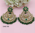 Polk Earring Mehndi Sku-755 A2 - rchiecreation