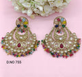Polk Earring Mehndi Sku-755 A2 - rchiecreation