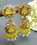Polki Jhumki mehndi Earring Sku 245 A4 - rchiecreation