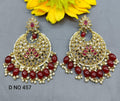 Polki Mehndi Earring Sku- 457 A1 - rchiecreation