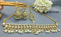 Polki Mehndi Necklace Sku -6145 B 3 - rchiecreation