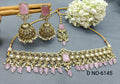 Polki Mehndi Necklace Sku -6145 B 3 - rchiecreation
