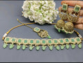 Polki Necklace Mehndi Set Sku-5741. B2 - rchiecreation