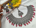 Polki Necklace Victorian Set Sku-5572 B3 - rchiecreation