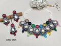 Polki Victorian Kundan Necklace Set Sku 5435 B1 - rchiecreation