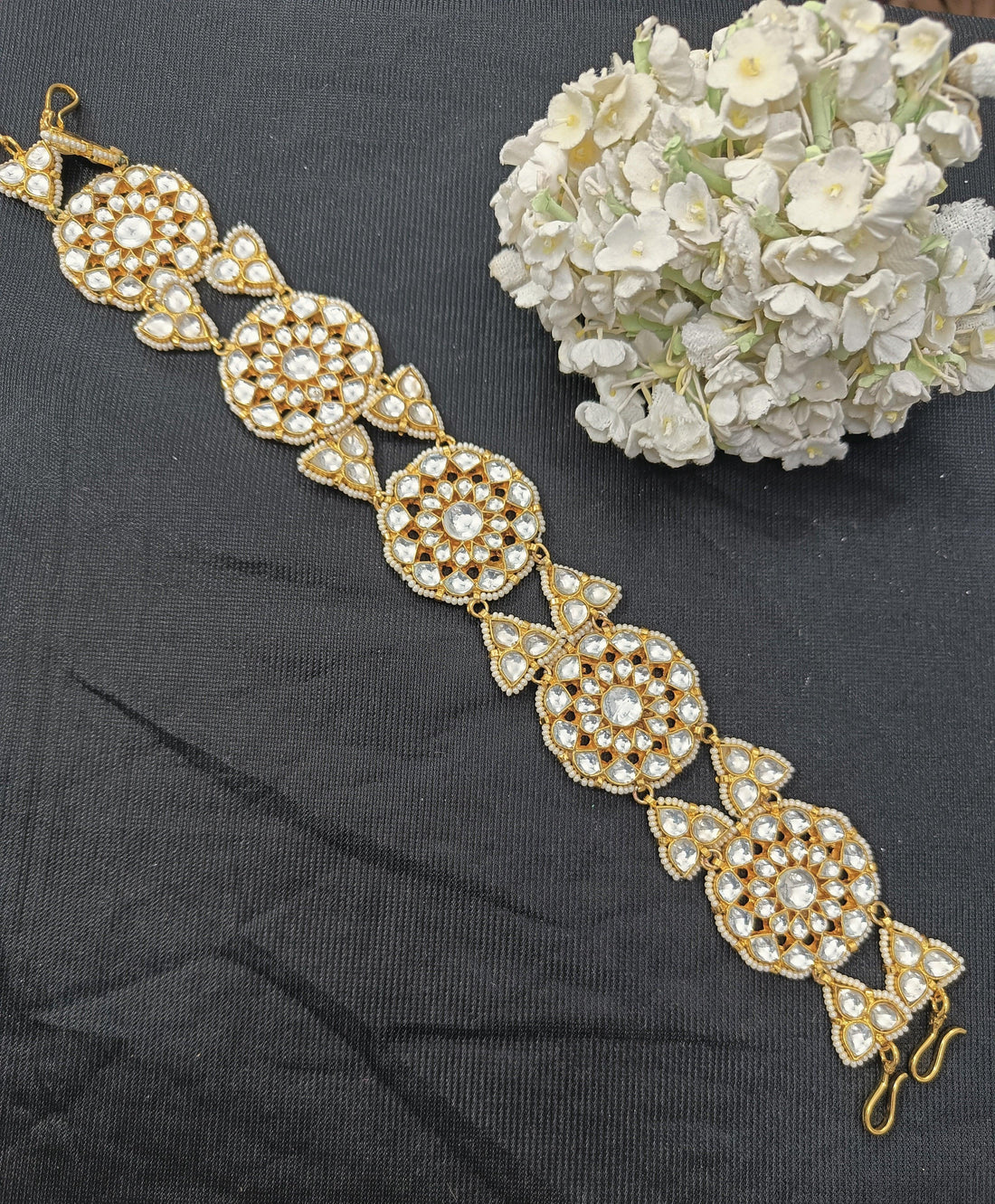 Sispatti-Sisful Pachi Kundan Sku-2157 - rchiecreation